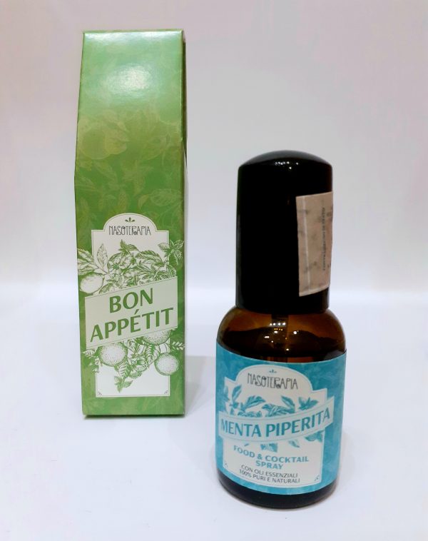 NASOTERAPIA - FOOD & COCKTAIL MENTA PIPERITA SPRAY PER ALIMENTI