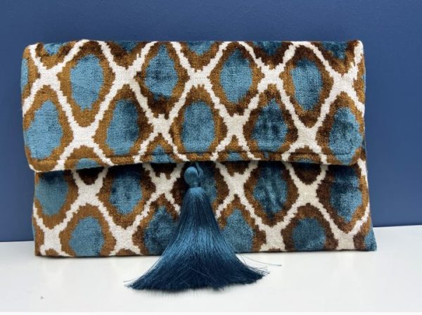 POCHETTE IN VELLUTO DI SETA
