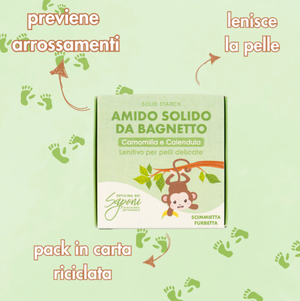 Amido Solido da Bagnetto Camomilla e Calendula 9X10 gr