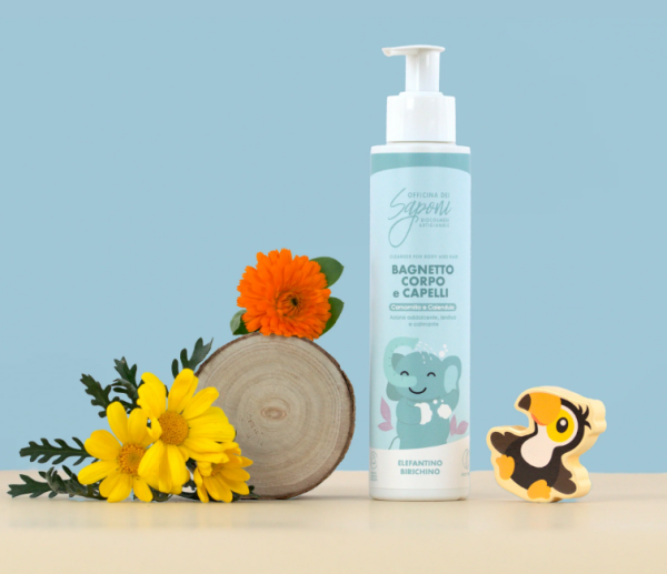 Bagnetto Corpo & Capelli Camomilla e Calendula 200 ml