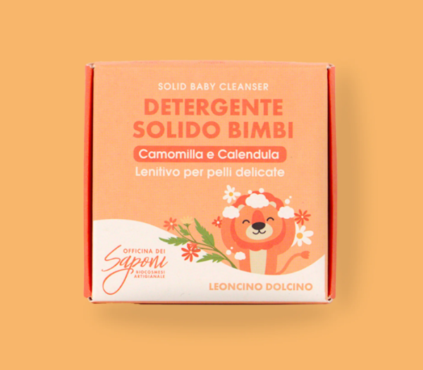 Detergente Solido Bimbi Camomilla e Calendula 60 gr
