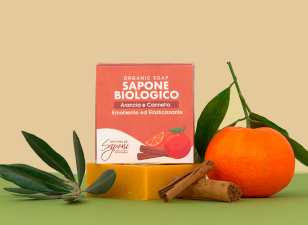 Sapone Biologico Arancia e Cannella 100 gr