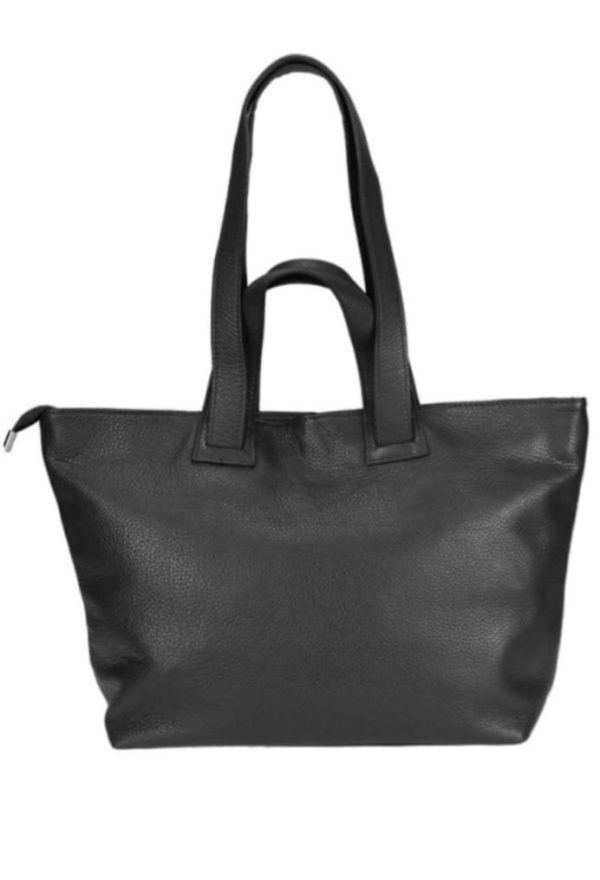 Borsa a mano e a spalla vera pelle