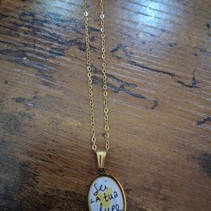 Collana Donna ciondolo "sei la tua luce"