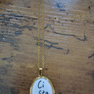 Collana Donna ciondolo "ci sta"