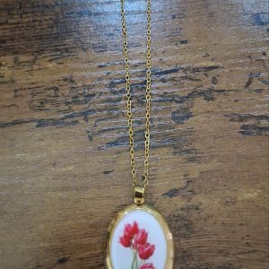 Collana Donna ciondolo "Tulipani"